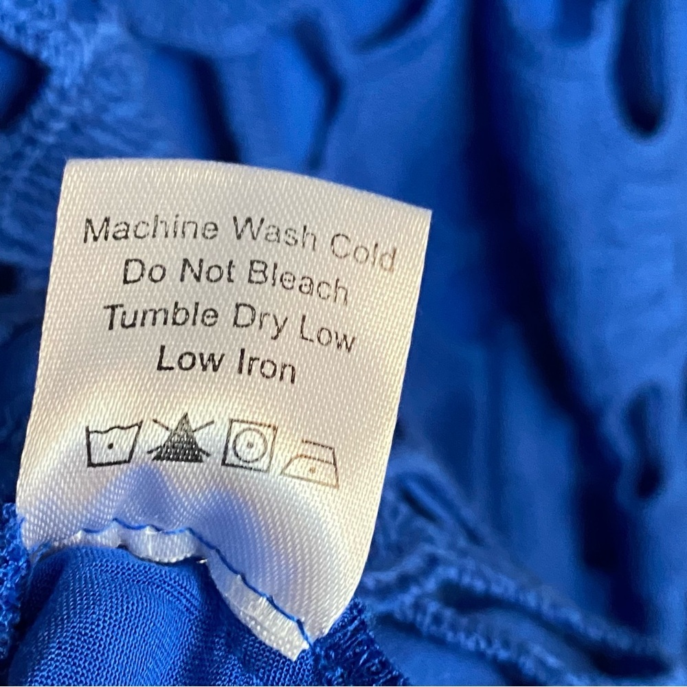 T10 TUCKERNUCK Sapphire Blue Lace Marlowe Dress - Picture 5 of 5
